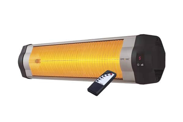 Opranic Nova 23R terrassevarmer med fjernbetjening 1400-2300W