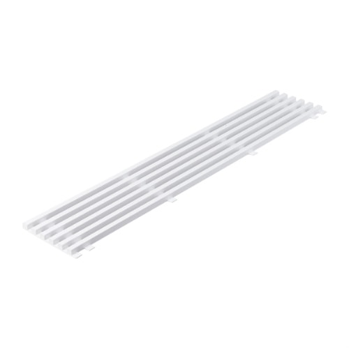 DUKA Køleskabsrist type 125 i hvid 100x600 mm