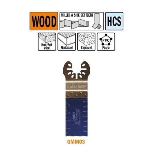 CMT Multicut HCS klinge til træ og plast 28 mm