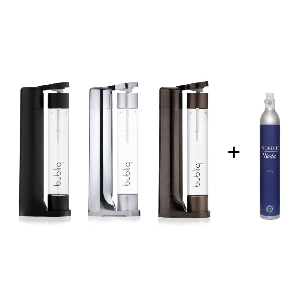 Bubliq Drink Carbonator sodavandsmaskine inkl. kulsyrepatron