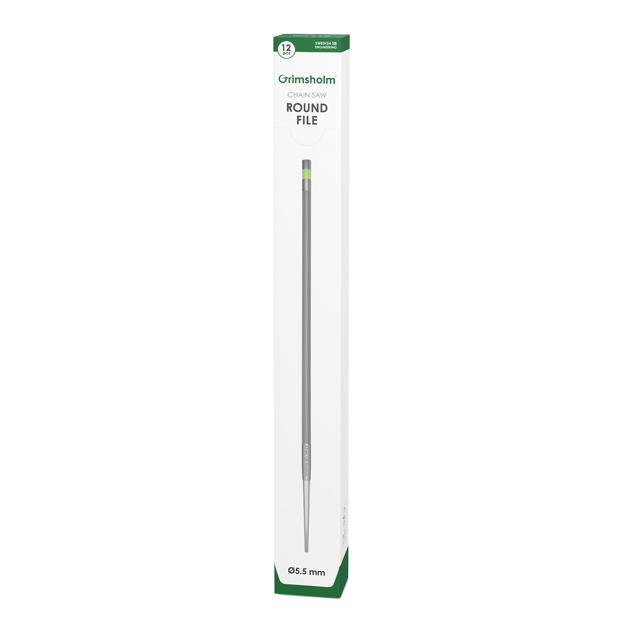 Grimsholm rundfil Premium Cut 5,5 mm, 12-pak