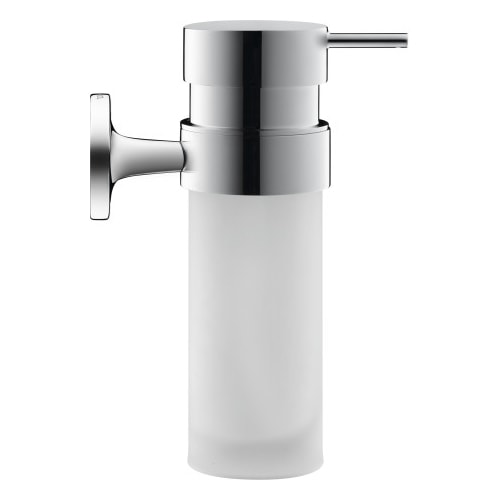 Duravit Starck T sæbedispenser i krom med mat glas