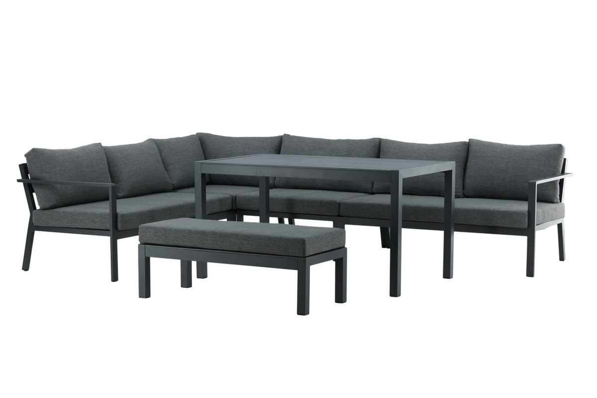 Venture Design Ramos sofasæt i grå/sort