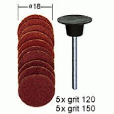 Proxxon tallerkensliber med 10 skiver.Proxxon nr. 28982