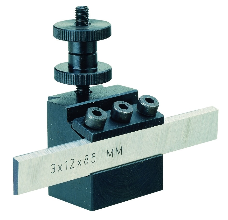 Proxxon fladstålsholder med fladstål.Proxxon nr. 24417