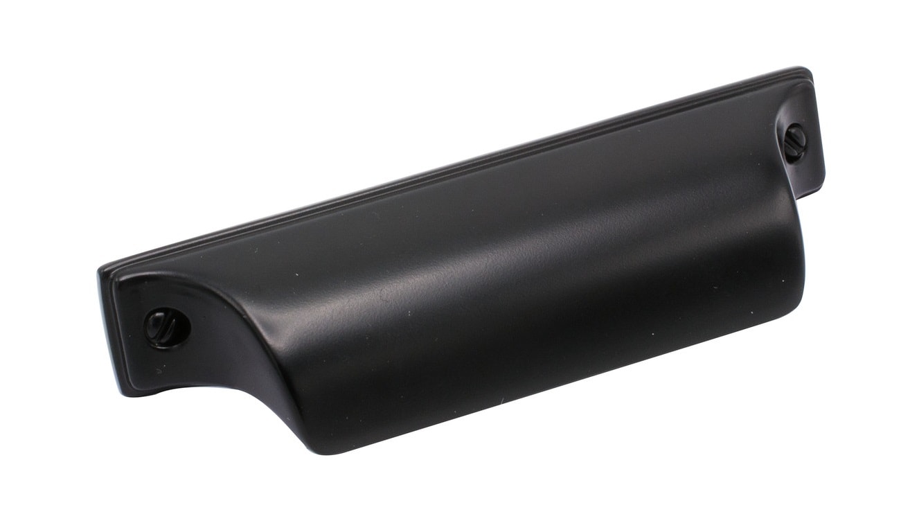 Beslag Design Timjan skålgreb sort 64 mm