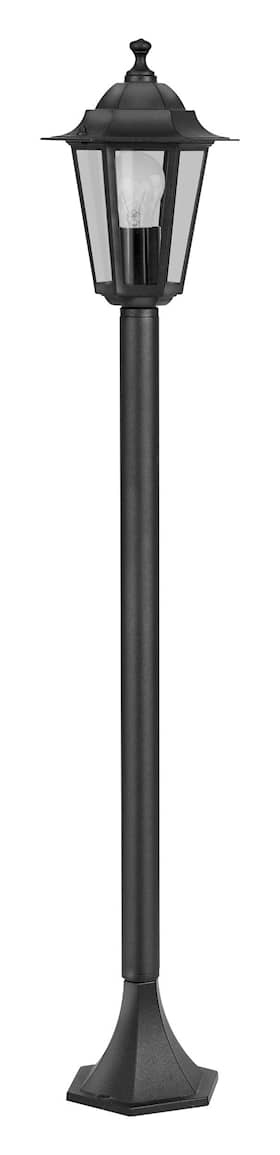 Eglo Laterna 4 udendørs standerlampe i sort IP44 E27 H1000 mm