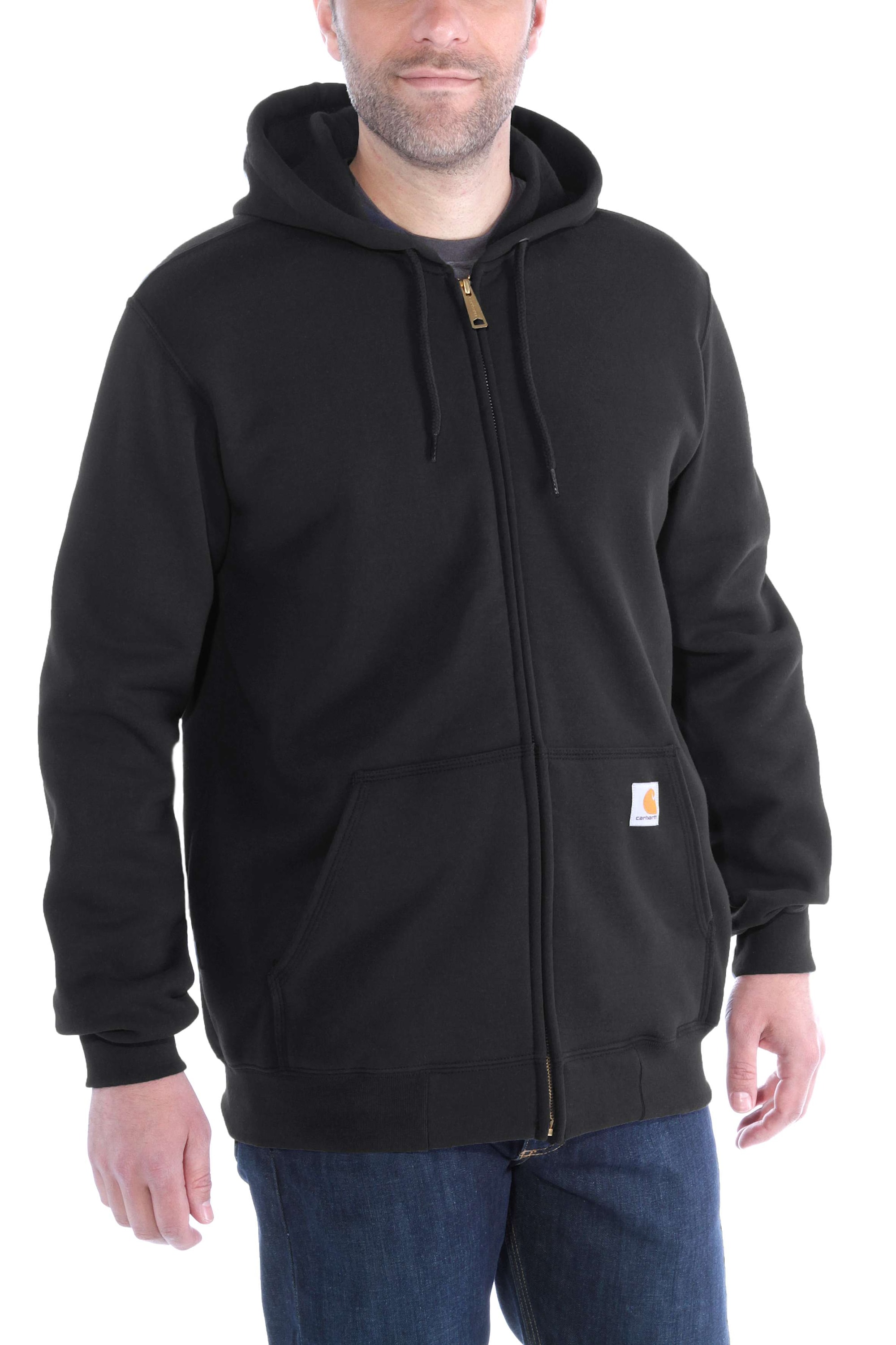 Carhartt Zip Hoodie Men Black