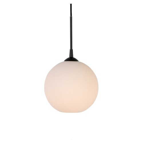 Belid Capo pendel i opalhvid glas Ø25 cm E27 dæmpbar