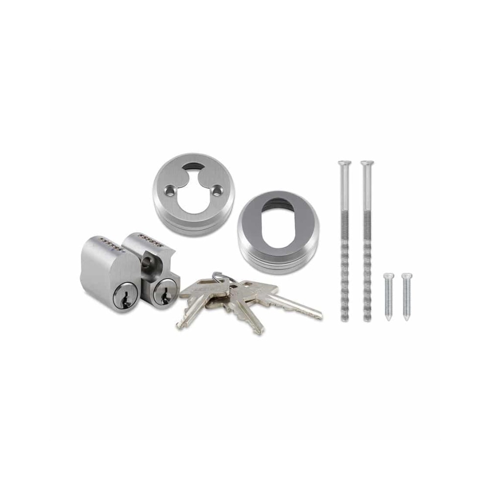 Jasa kombisæt inkl. rokoko sæt og 3 nøgler