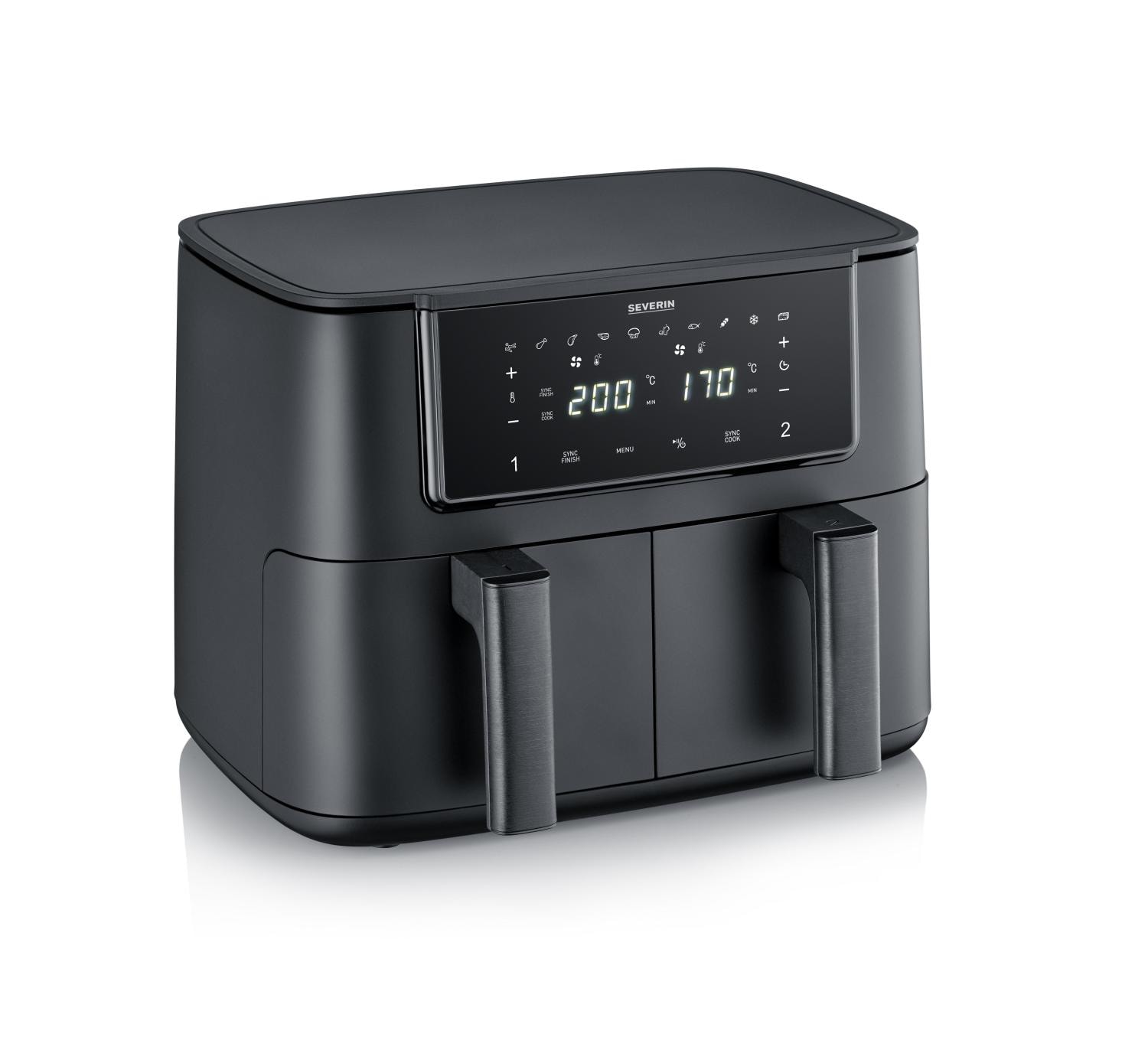 Severin FR 2463 airfryer 2x4L 2600W