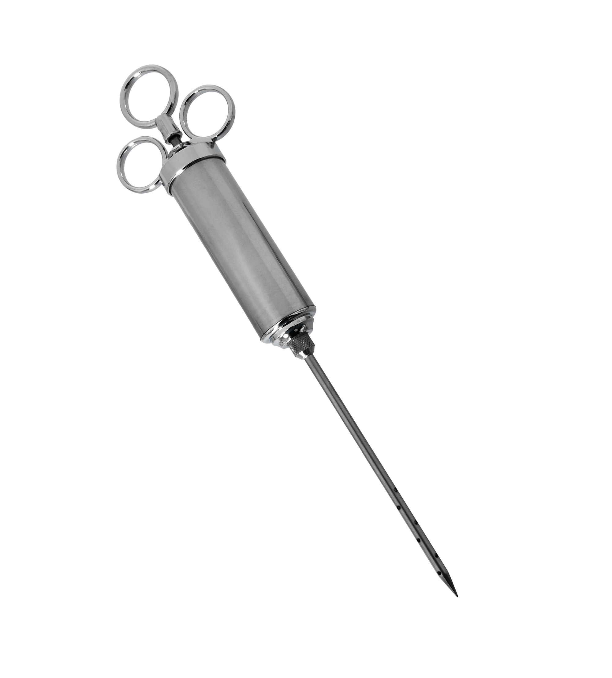 5etta saltlage- og marinadesprøjte 60 ml, rustfrit stål inkl. 3 nåle