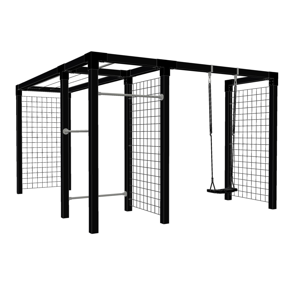 Plus Daylife pergola model 3 grundmalet i sort