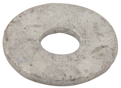 NKT skærmskiver. Varmforzinket. Hul: 12 mm. Ø 37 mm. 50 stk.