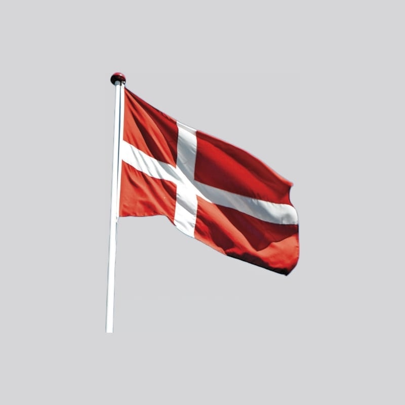 Dano Mast Dannebrog I Pose 50 X 38 Cm Til Flagstang 2 Meter - Flag Og ...