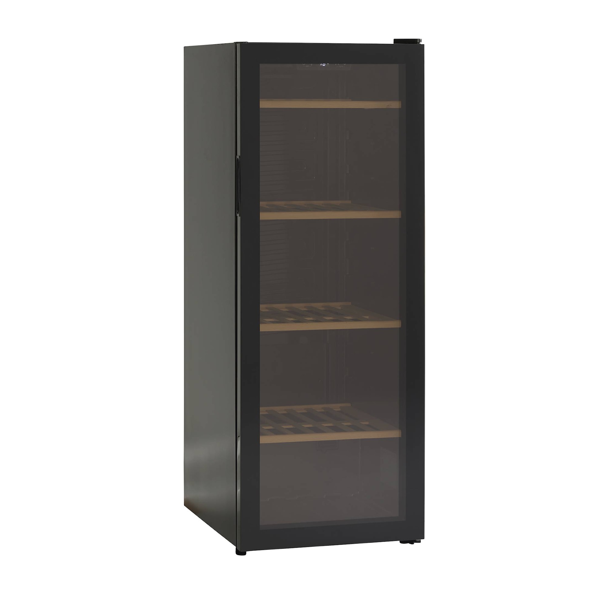 Scandomestic WC105BG fritstående vinkøleskab sort 1 zone 105 flasker