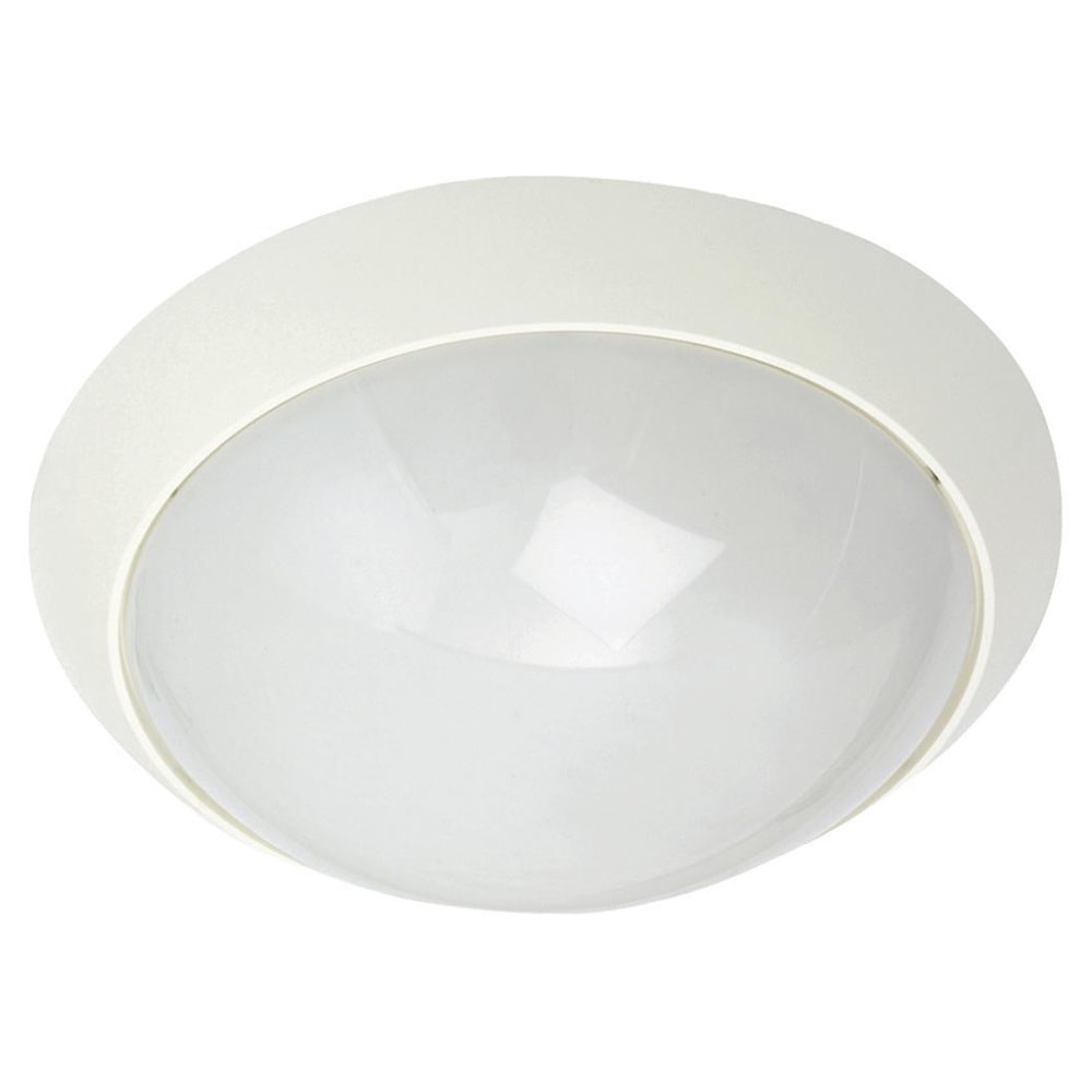 SG Enøk LED plafond i hvid trådløs med sensor 10W IP44 Ø30 cm