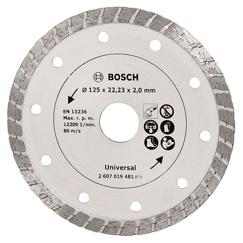 Bosch diamantskæreskive 125 mm turbo
