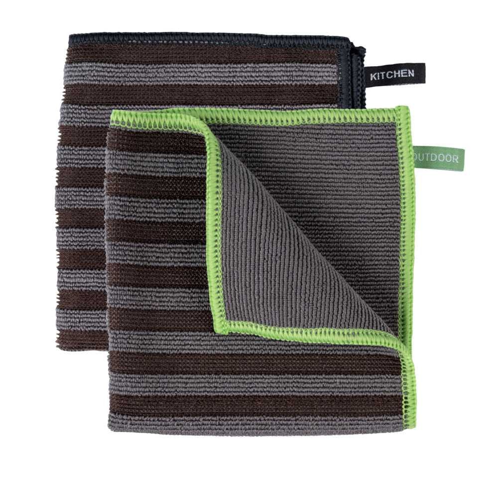 Wenko Black Outdoor Kitchen Migro mikrofiberklud 2 stk.