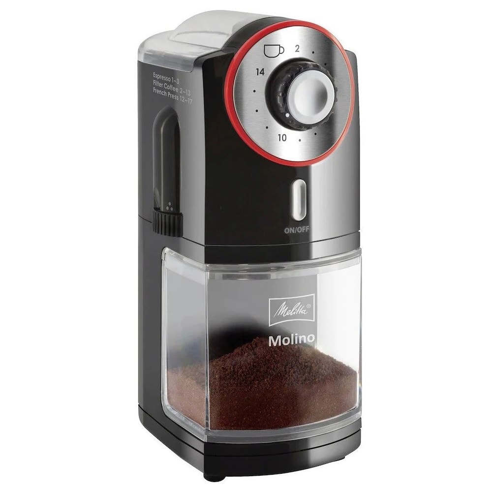 Melitta Molino kaffekværn sort /stål 100W