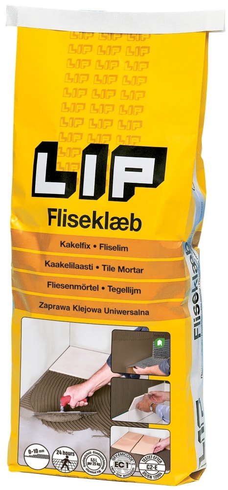 LIP fliseklæb grå 5 kg