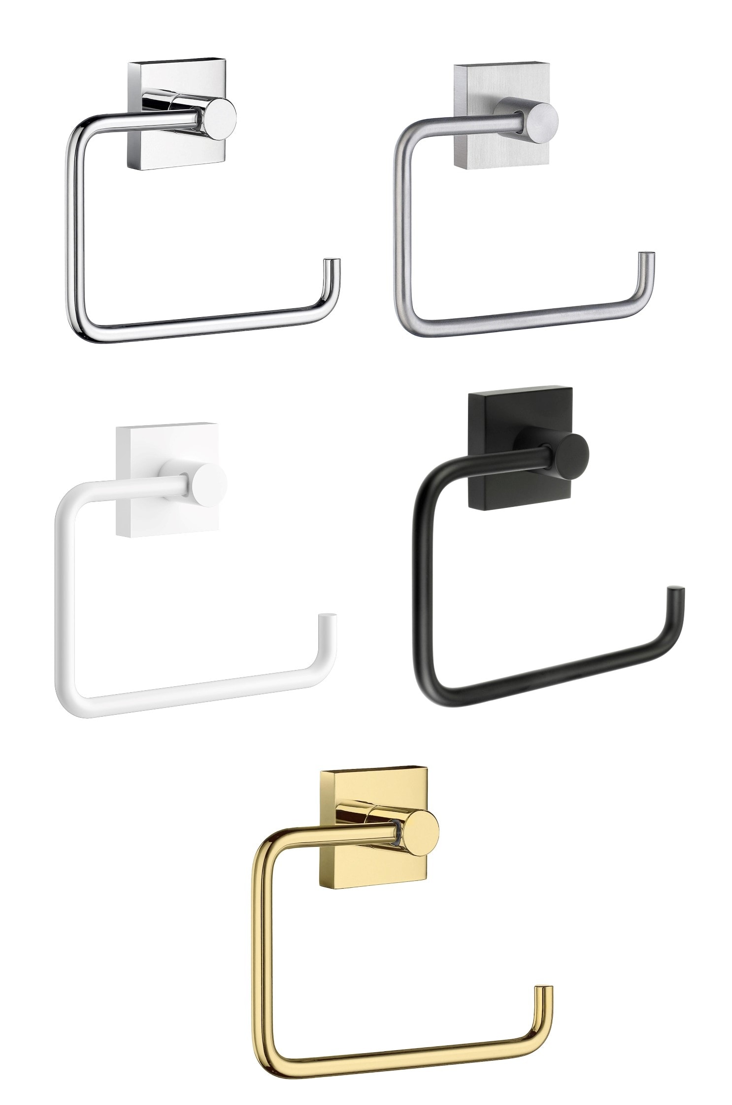 Smedbo House toiletpapirholder børstet krom