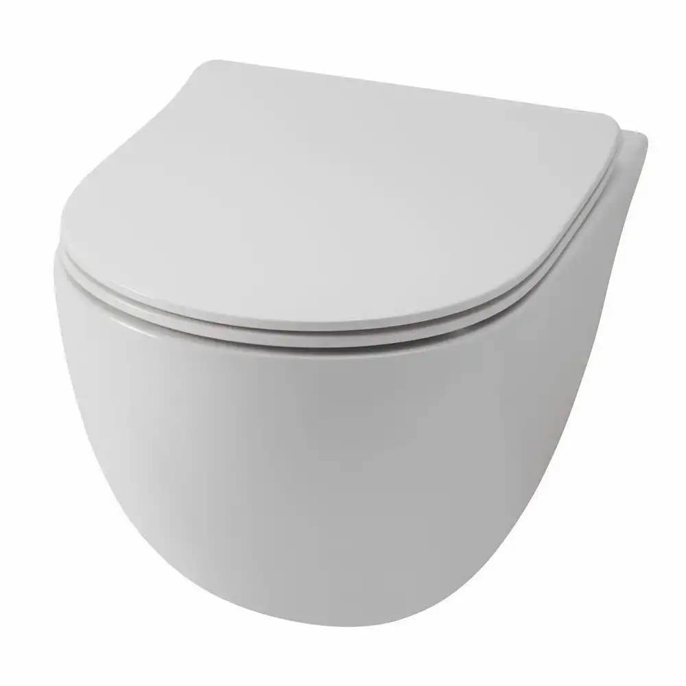 Lavabo File Rimless væghængt toilet i porcelæn
