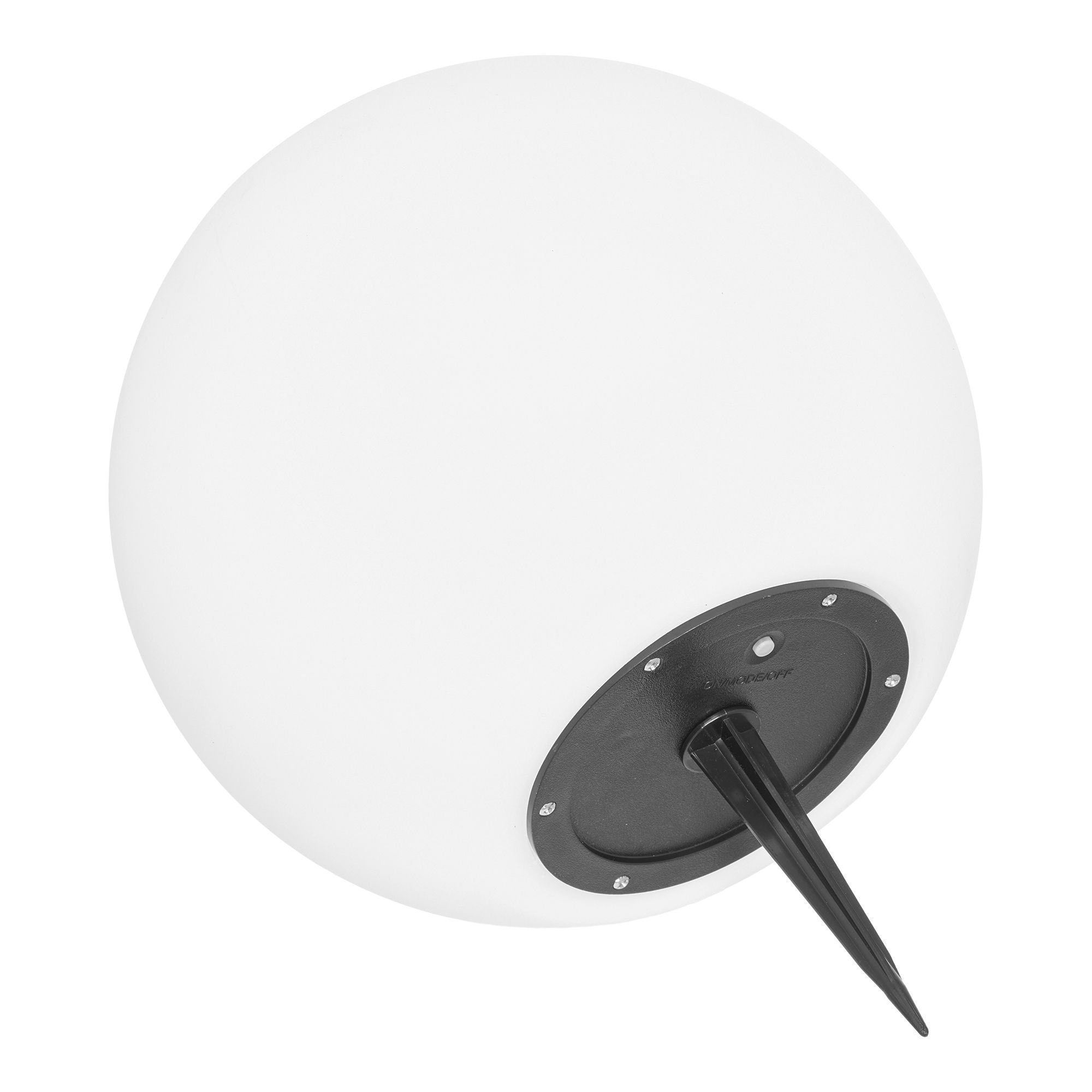 House Nordic Lifton LED Lampe i hvid, genopladelig med integreret solcelle Ø25 cm