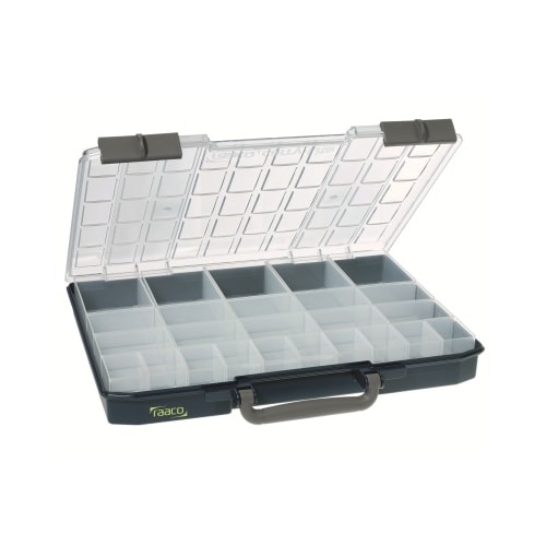Raaco CarryLite 55 5x10-25/2 sortimentsæske med 25 indsatser