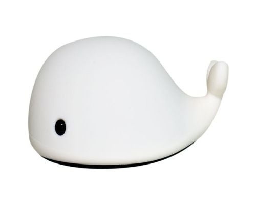 Filibabba Christian the Whale LED vågelampe, genopladelig