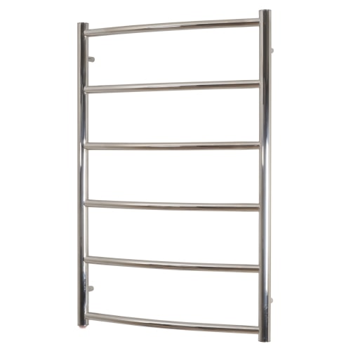 Kriss Sino elektrisk håndklædevarmer i poleret stål 800 x 530 mm 60 watt