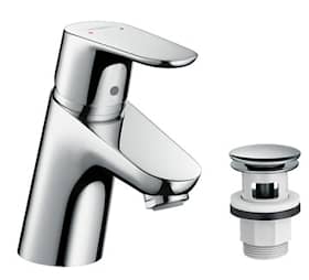 Hansgrohe Focus 70 1-grebs håndvaskarmatur medPushopen bundventil