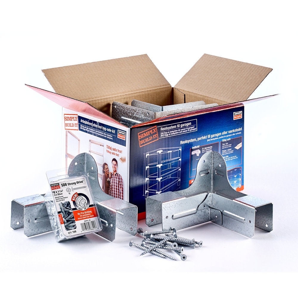 Simpson Strong-Tie Byg-selv-kit til arbejdsbord eller reol