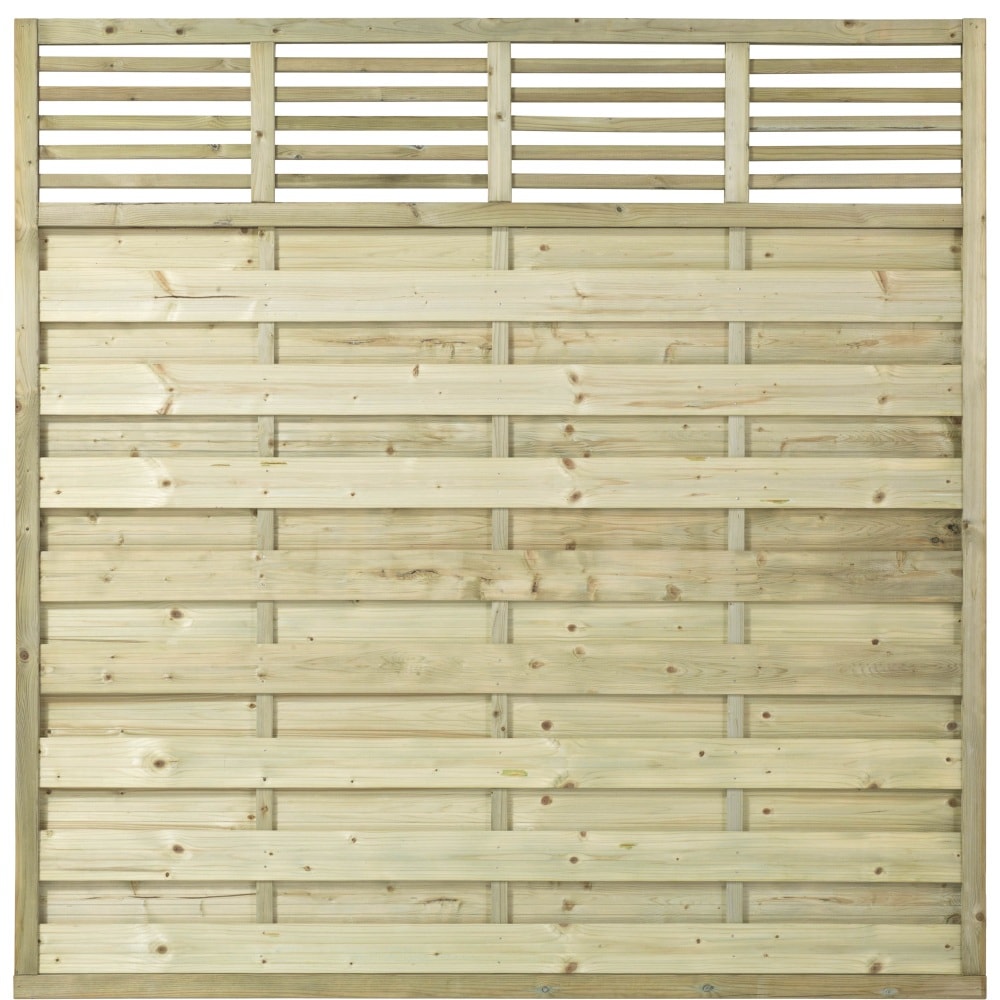 Plus Newline hegn med espalier i trykimprægneret 180 cm