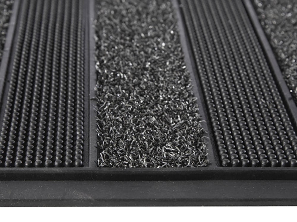 Clean Carpet Cactur Silver dørmåtte 40x60 cm