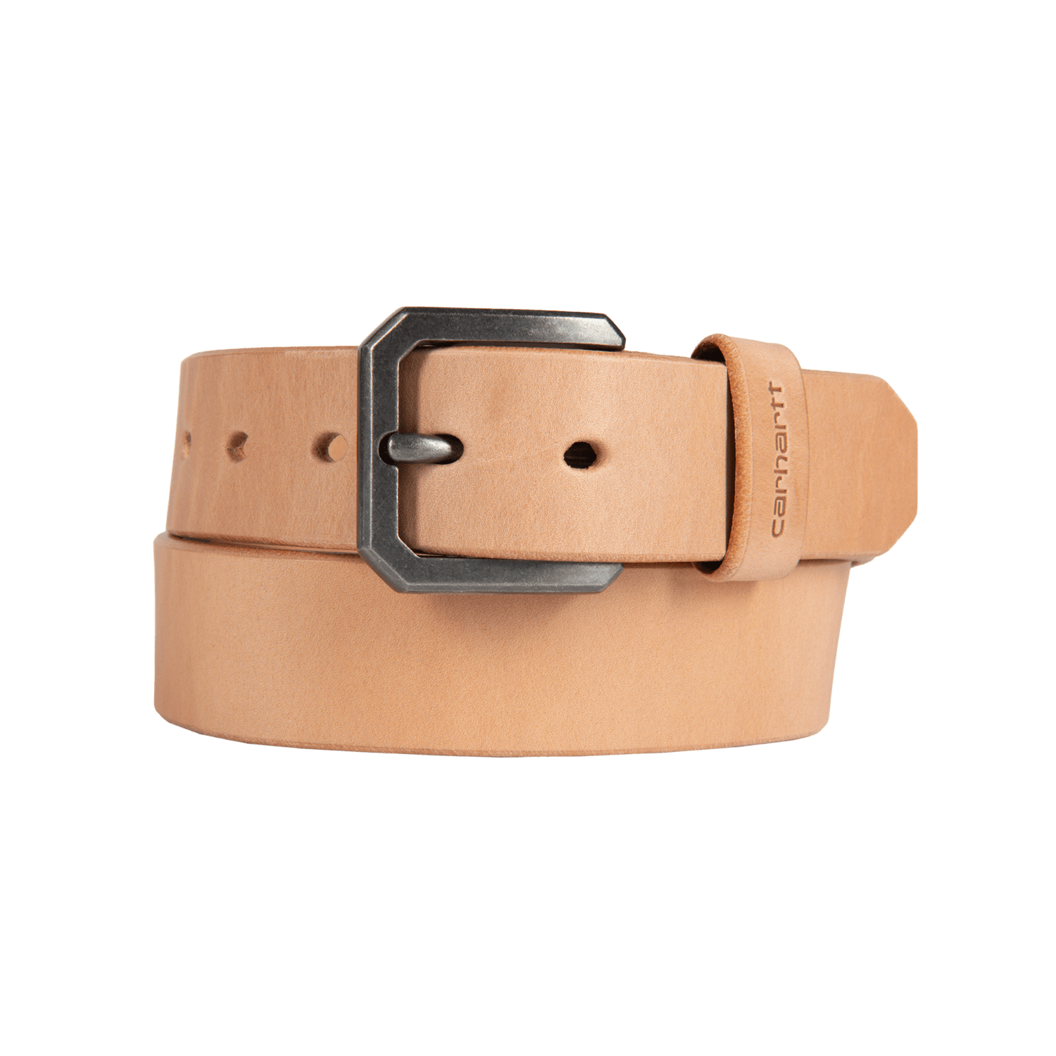 Carhartt Saddle Leather Classic Belt Men Natural 44W