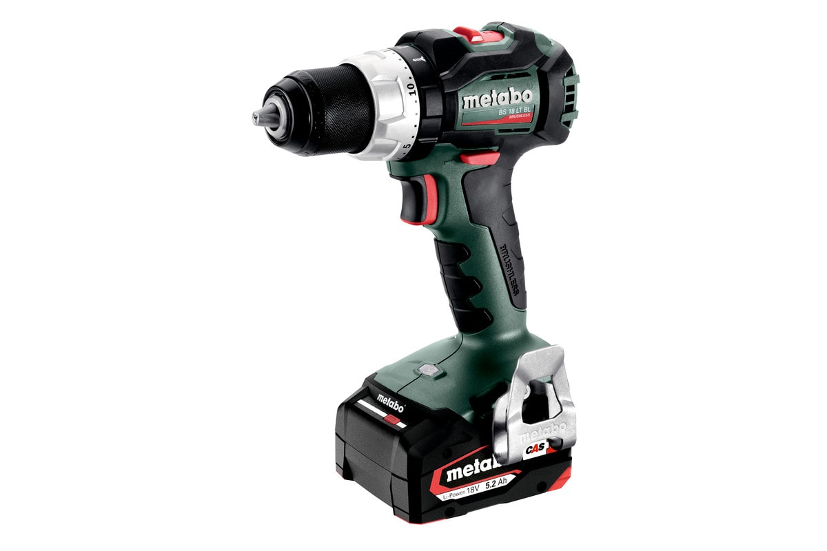 Metabo skruetrækker BS 18 LT BL Set med 3x5,2Ah batterier og lader