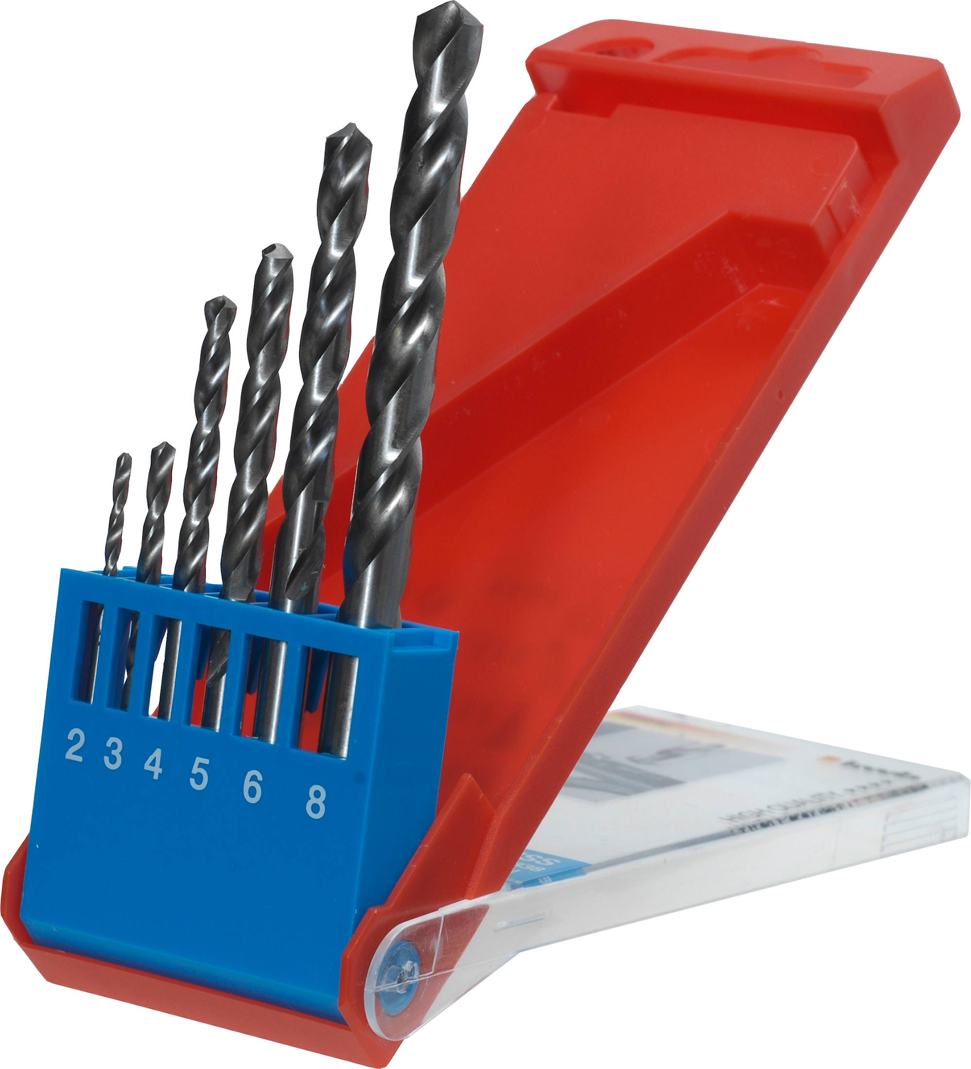 KWB Silver Star HSS bor 2-8 mm 6 dele