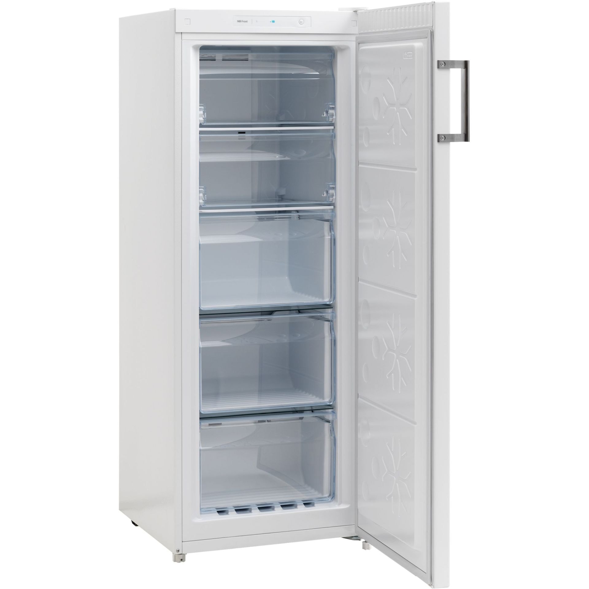 Scandomestic SFS163WE fritstående fryseskab hvid 166L