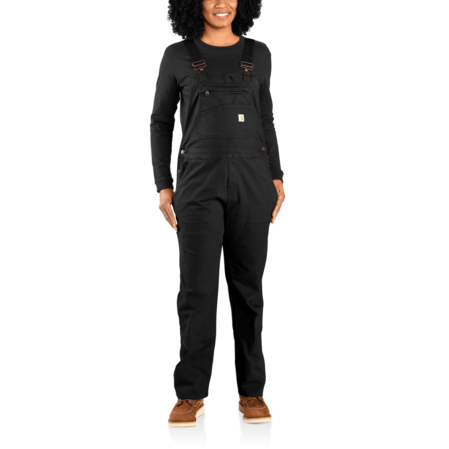 Carhartt Ashland Bib Overall Women Black XL