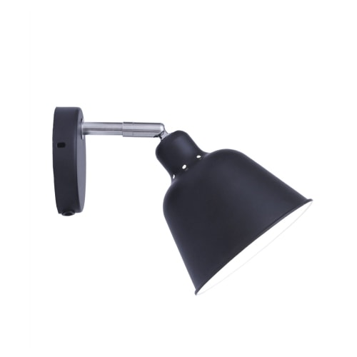 Halo Design Carpenter Ø15 væglampe mat sort E14