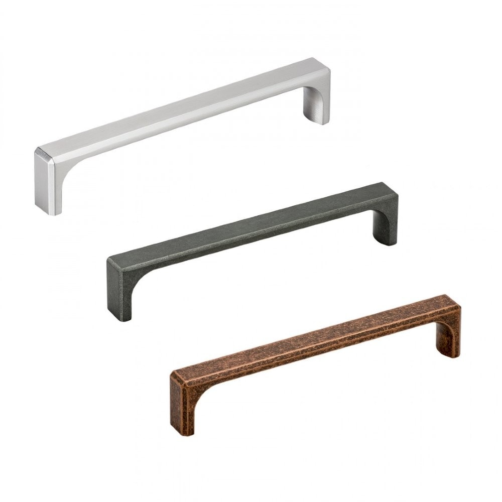 Beslag Design Fold-160 greb antik kobber