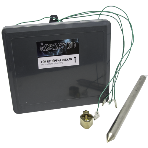 Lynbeskyttelse til Robotplæneklipper