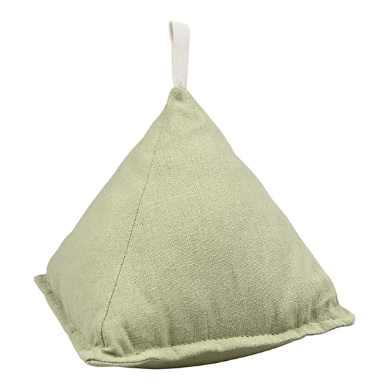 Det Gamle Apotek Floral Bloom dørstopper lysegrøn H15 x B15 x D15 cm