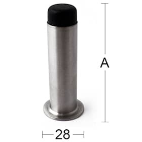 Habo Dørstopper Rustfrit stål H: 75 mm