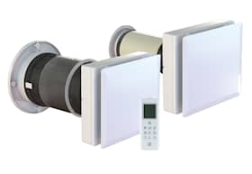 Thermex HRW Multicom ventilation med varmegenvinding og fjernbetjening Ø100 mm
