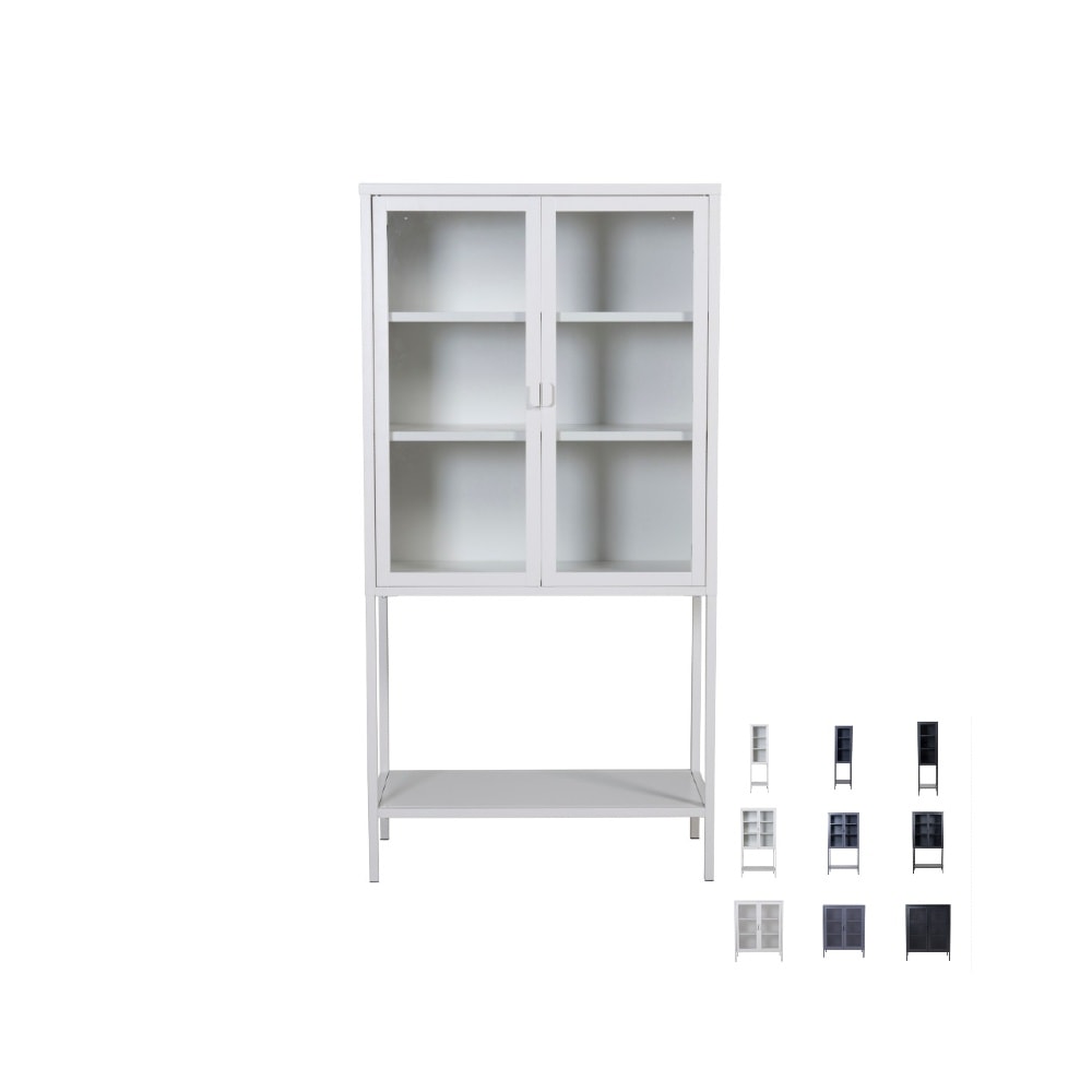 Venture Design Misha vitrineskab i metal