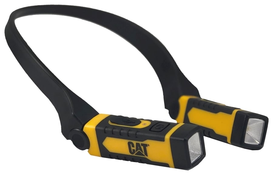 CAT CT7105 LED nakkelampe genopladelig 300 lumen