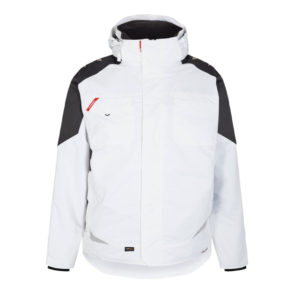 Engel Galaxy vinterjakke hvid/antrazitgrå str. 6XL