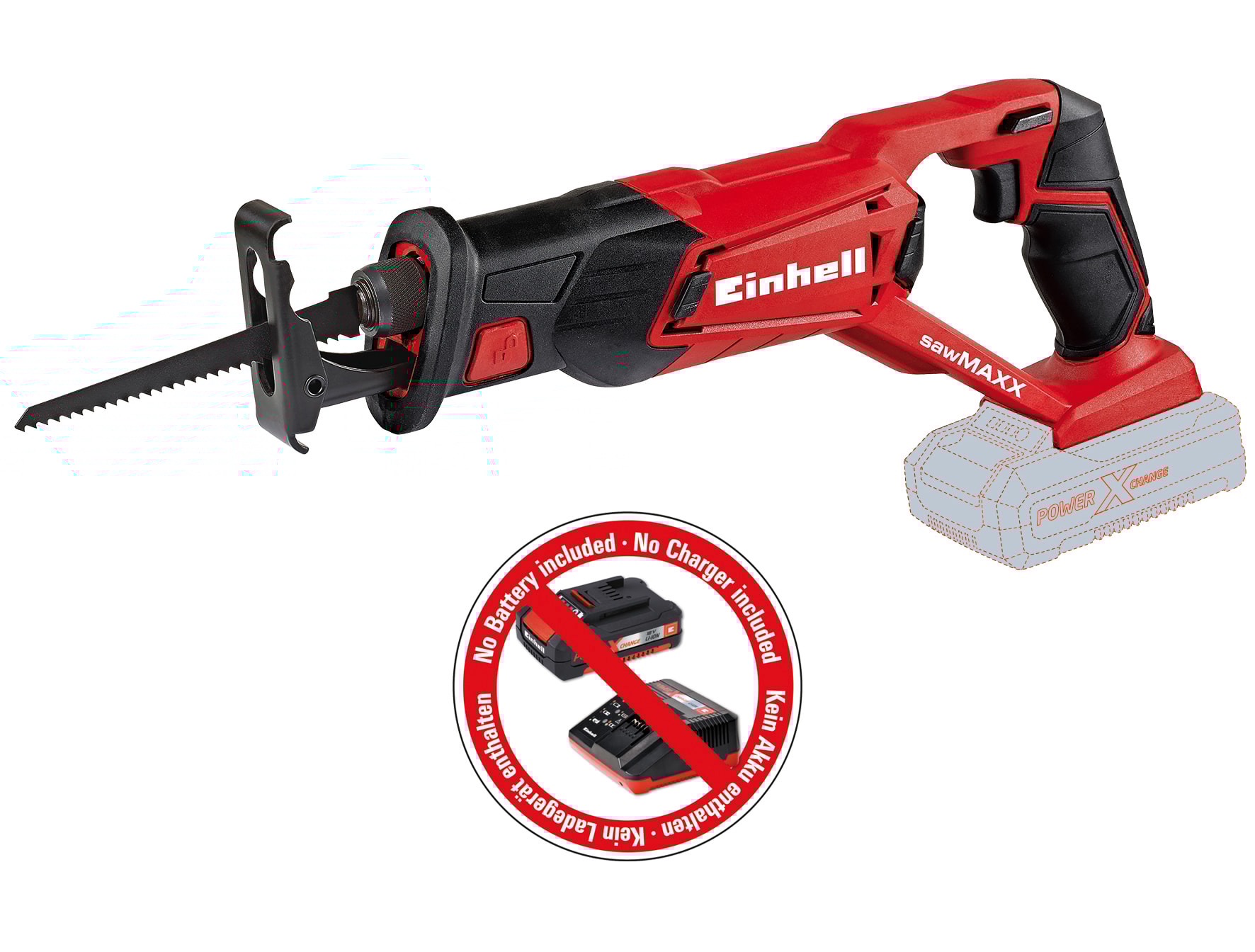 Einhell TE-AP 18V Li bajonetsav uden batteri og lader